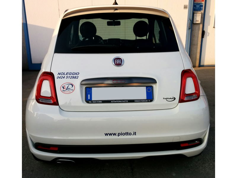 Posteriore FIAT 500 a noleggio